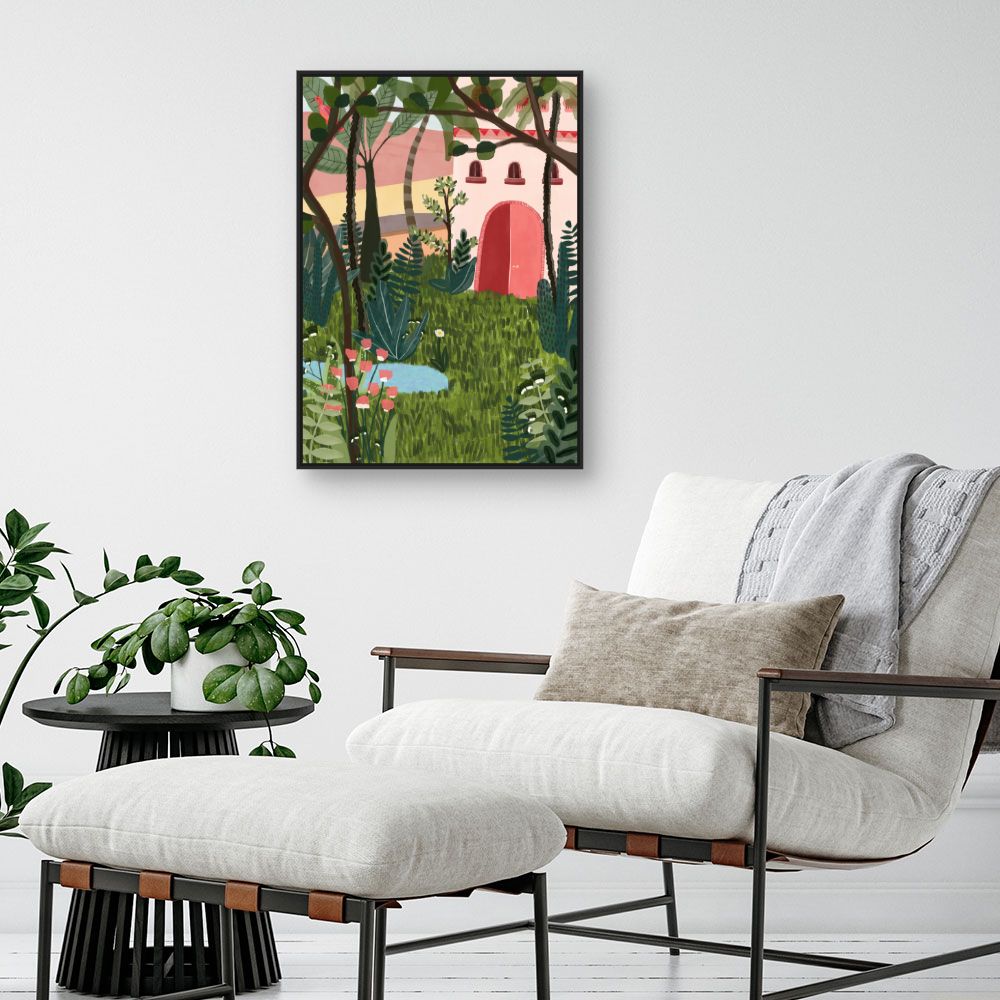 Tableau Jardin enchanteur