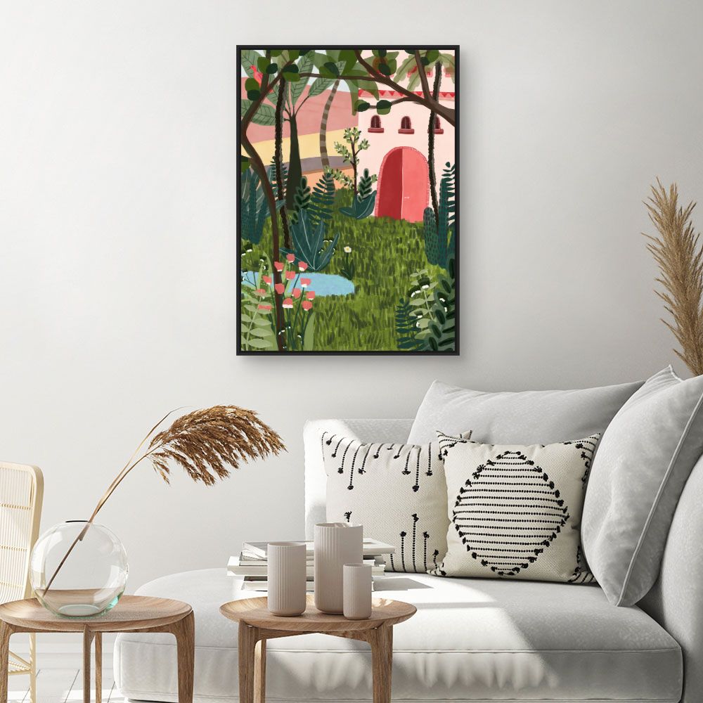 Tableau Jardin enchanteur
