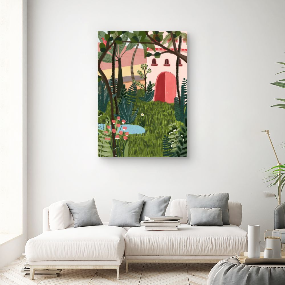 Tableau Jardin enchanteur