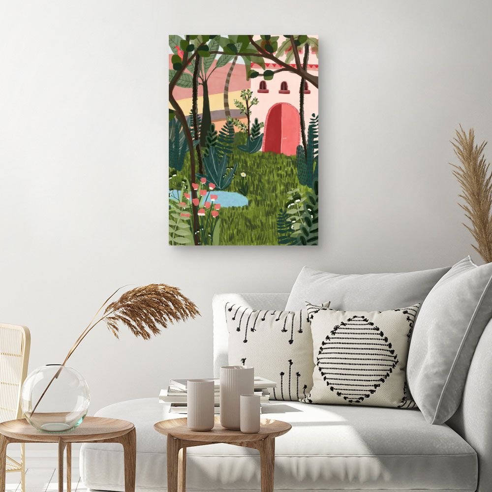 Tableau Jardin enchanteur