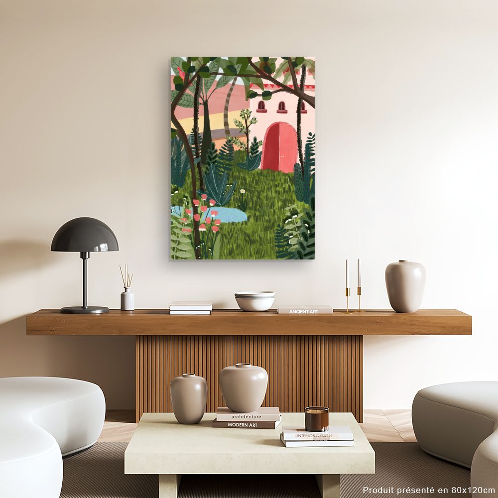 Tableau Jardin enchanteur