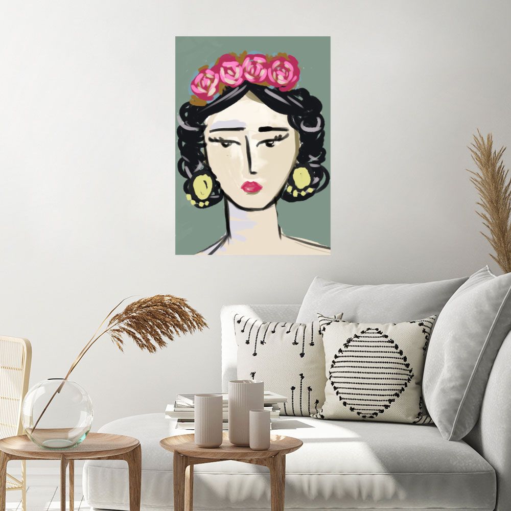 Affiche Élégance florale