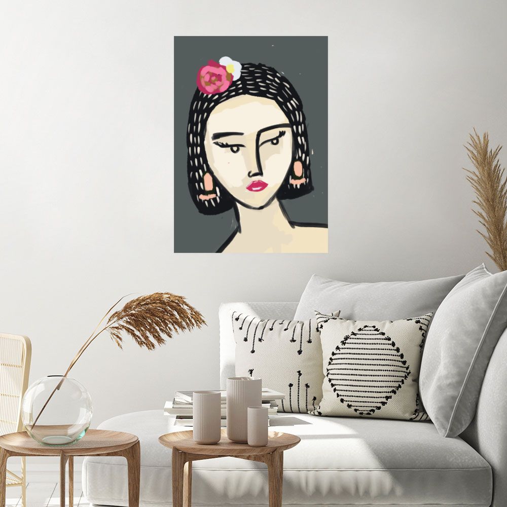 Affiche Portrait élégant