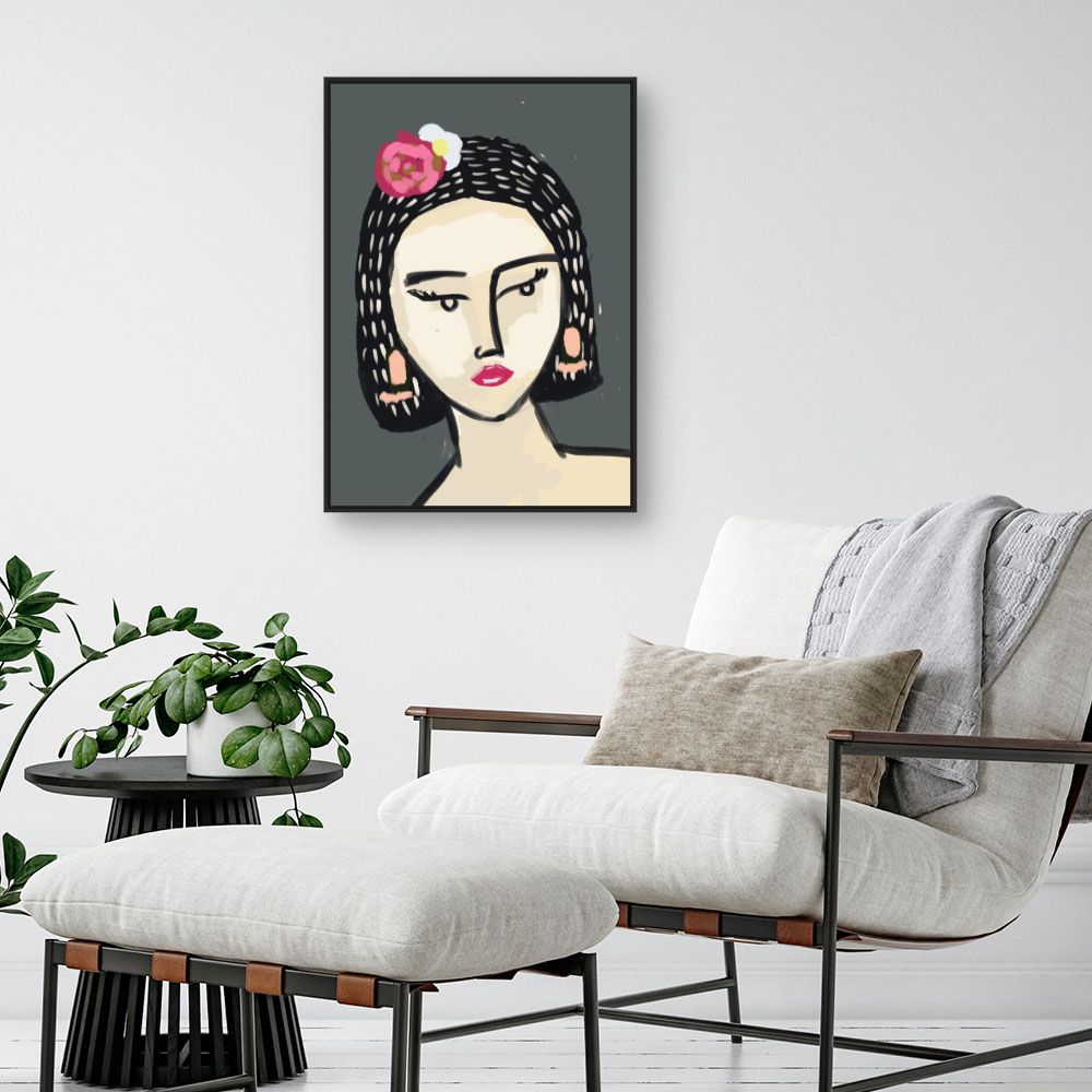 Tableau Portrait élégant