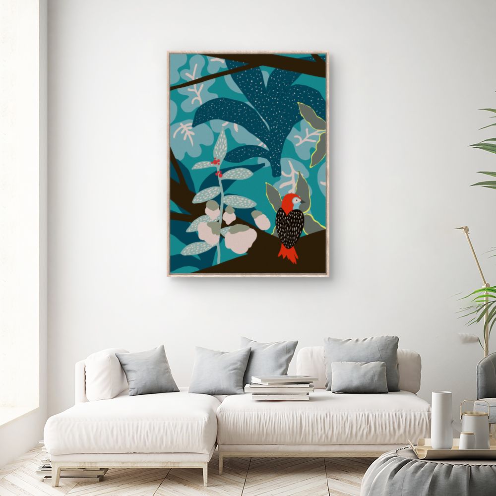 Tableau Jungle exotique