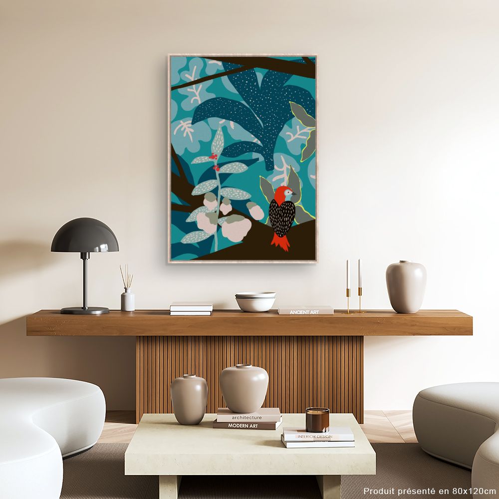 Tableau Jungle exotique