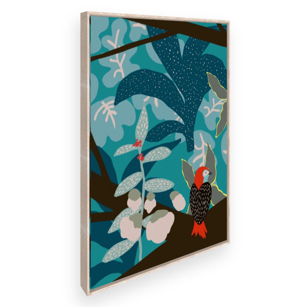 Toile Jungle exotique