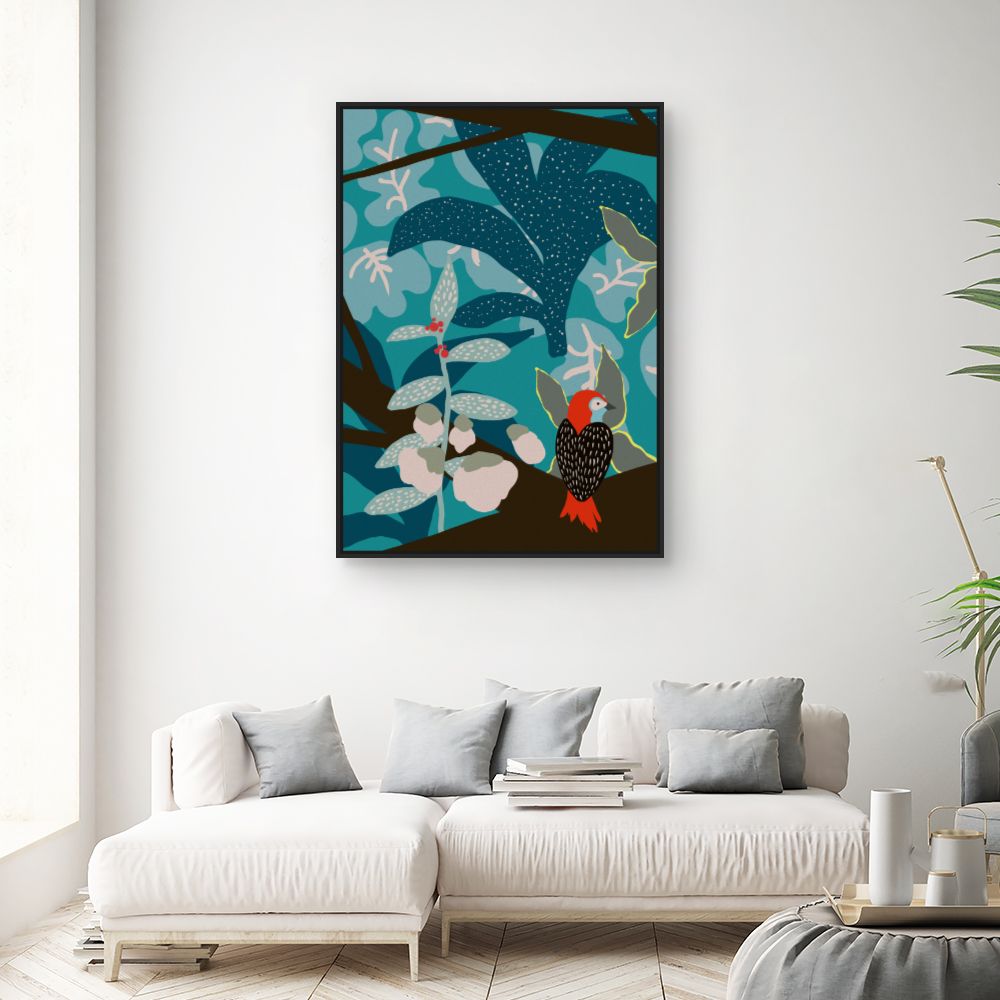 Tableau Jungle exotique