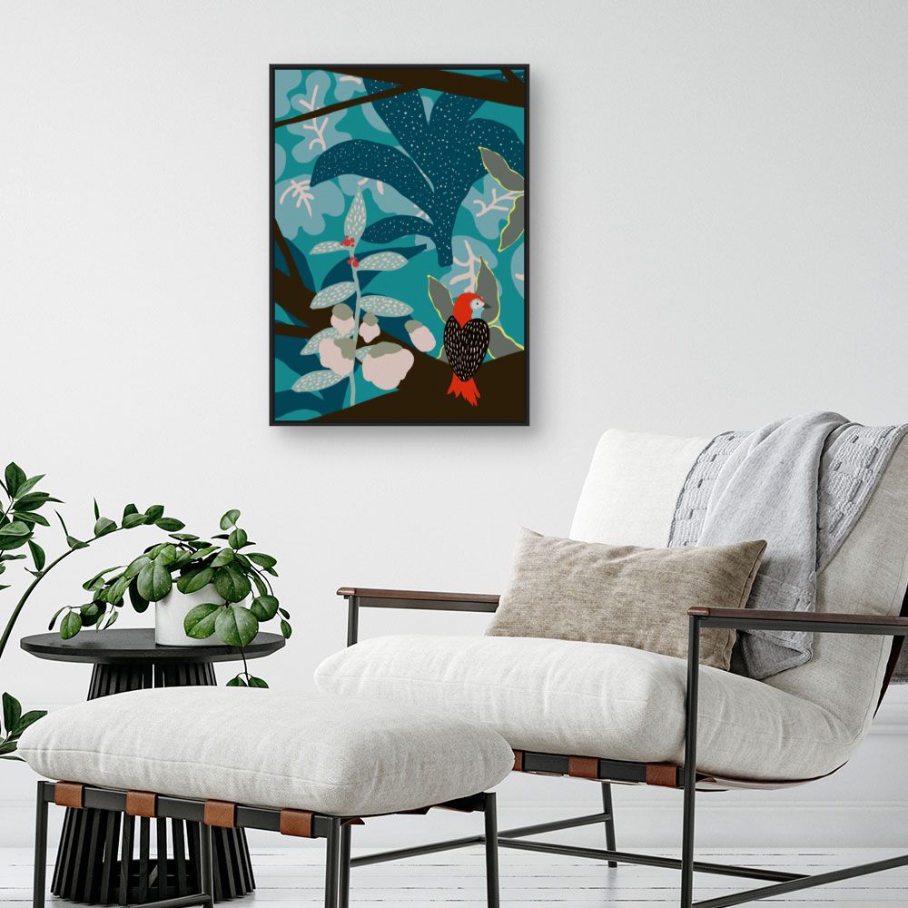 Tableau Jungle exotique