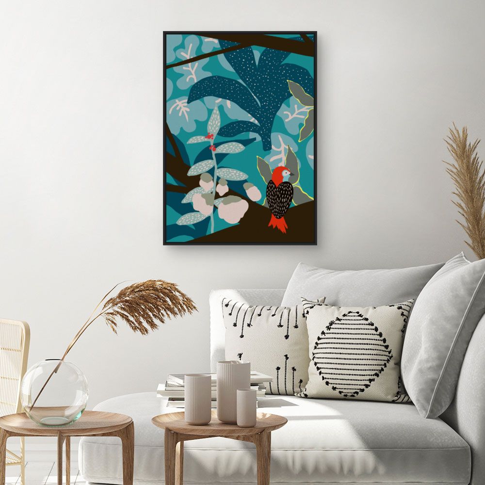 Tableau Jungle exotique
