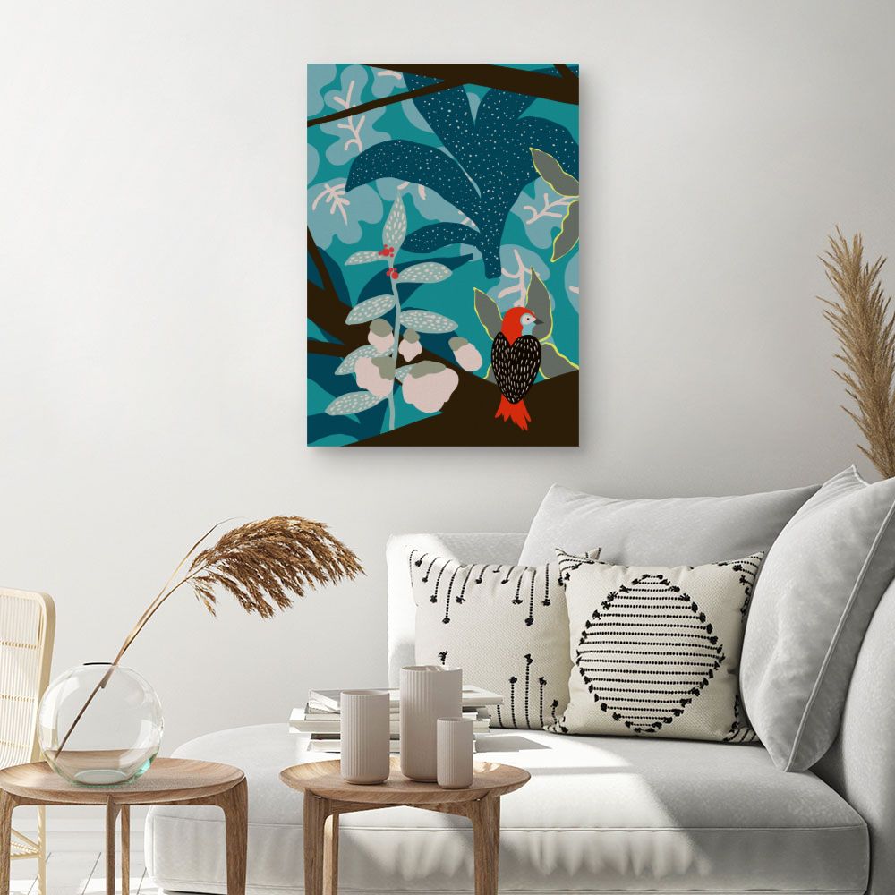 Tableau Jungle exotique