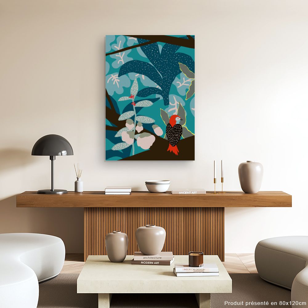 Tableau Jungle exotique