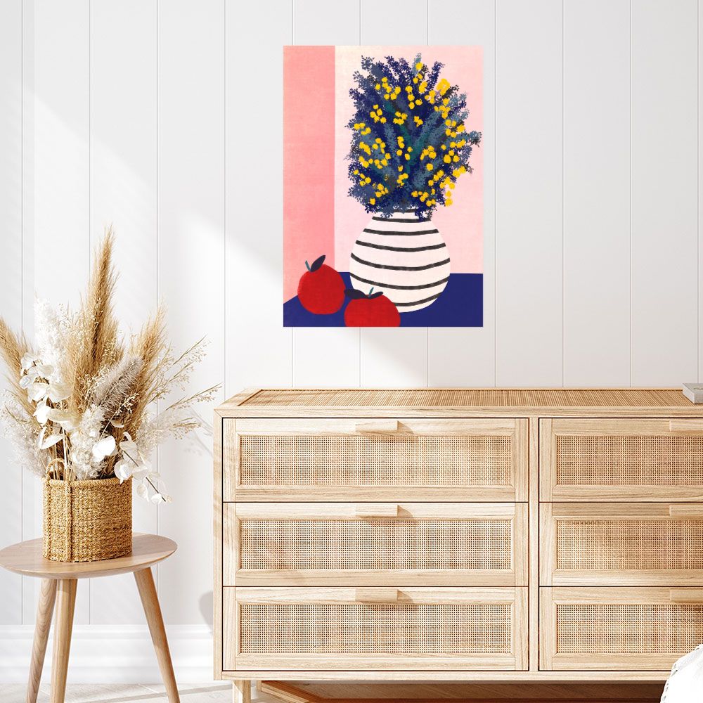 Affiche Fleurs en vase