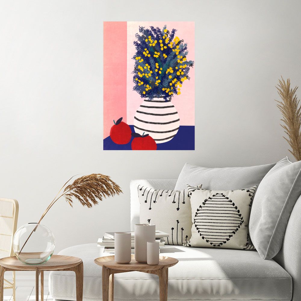 Affiche Fleurs en vase