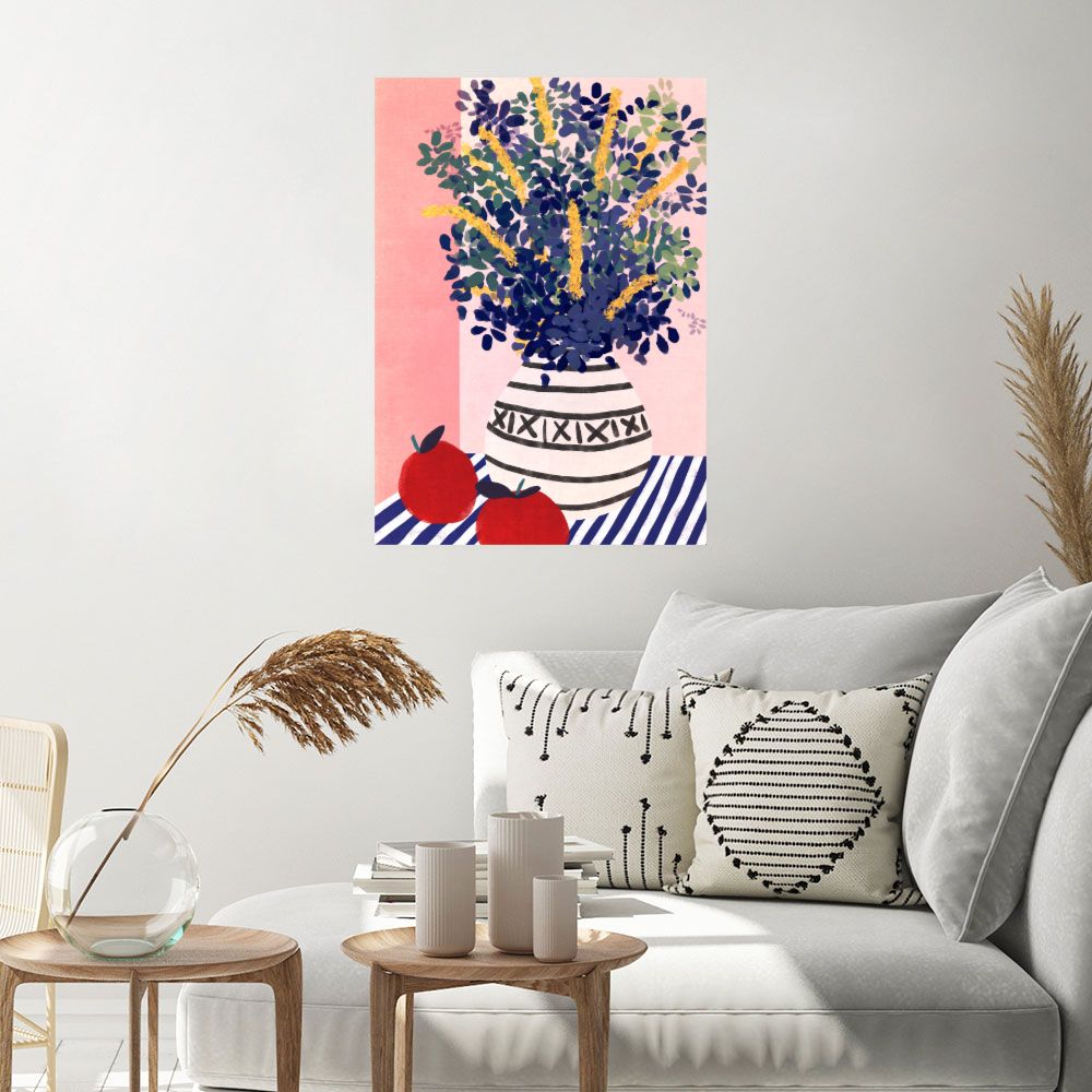 Affiche Bouquet vibrant