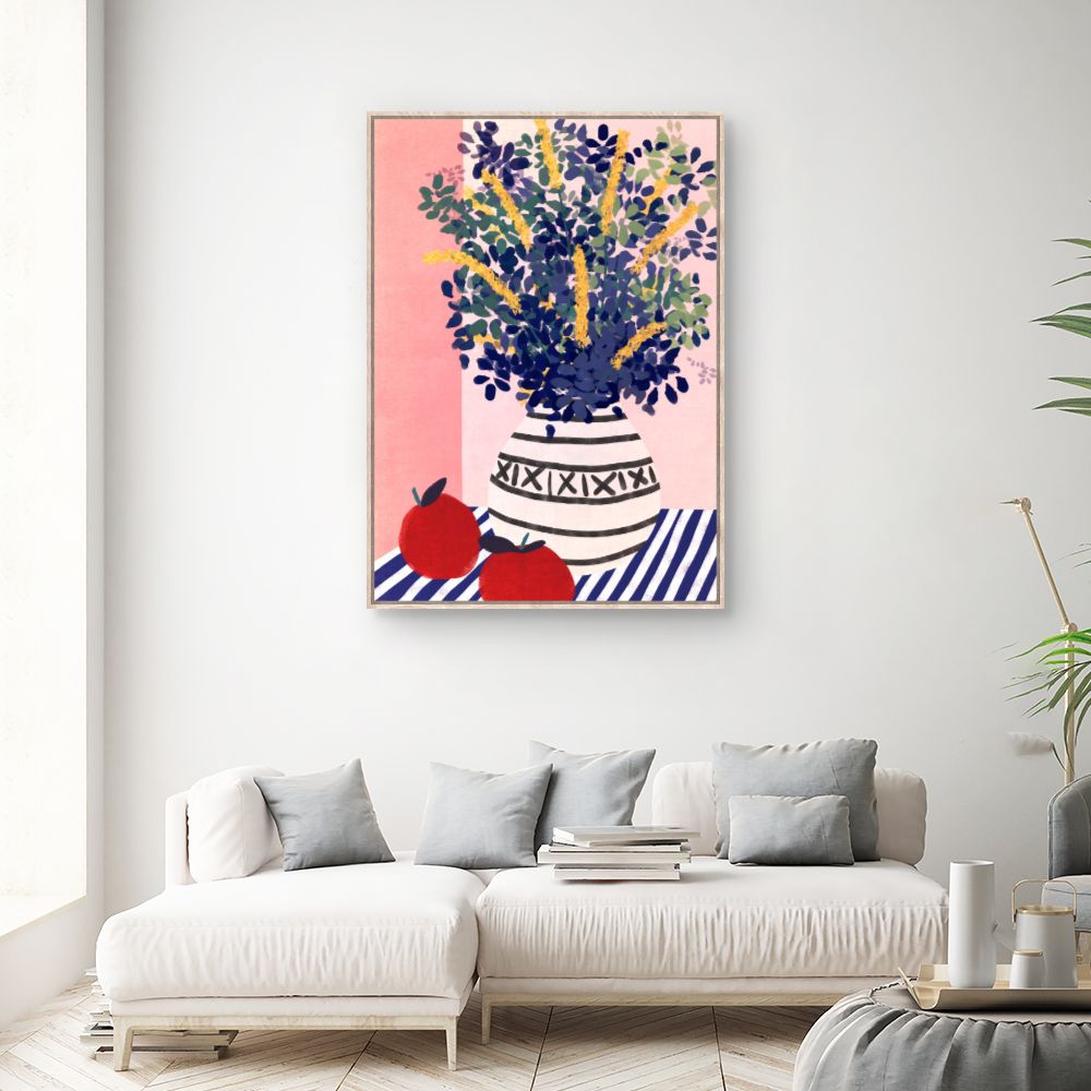 Toile Élégante nature morte