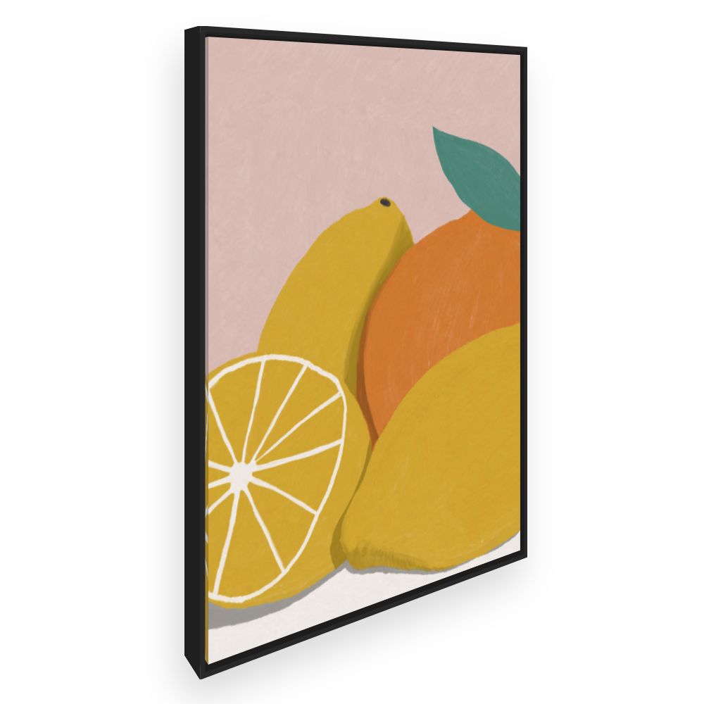 Toile Fruits colorés