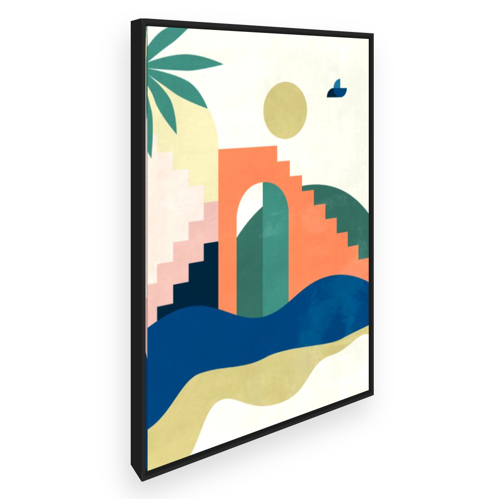 Toile Paysages abstraits