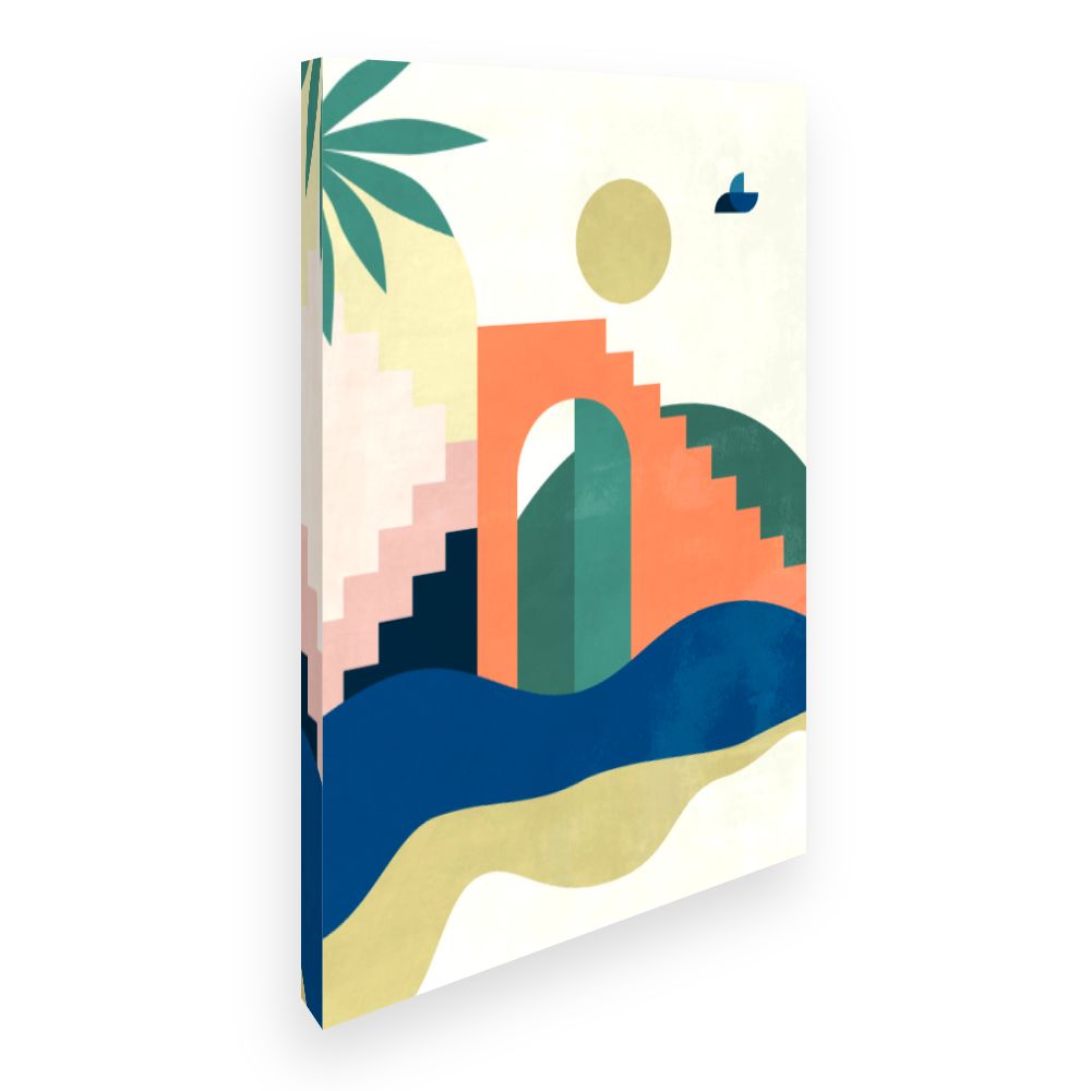 Toile Paysages abstraits