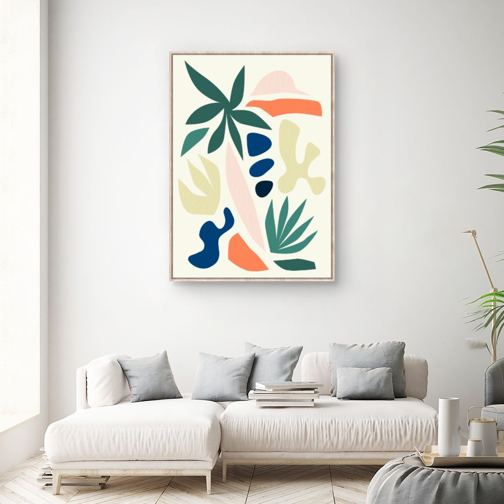 Tableau Formes végétales vivantes