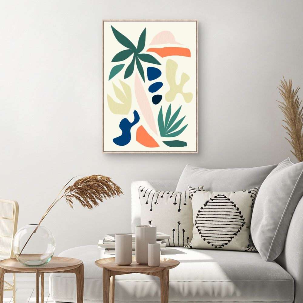 Tableau Formes végétales vivantes