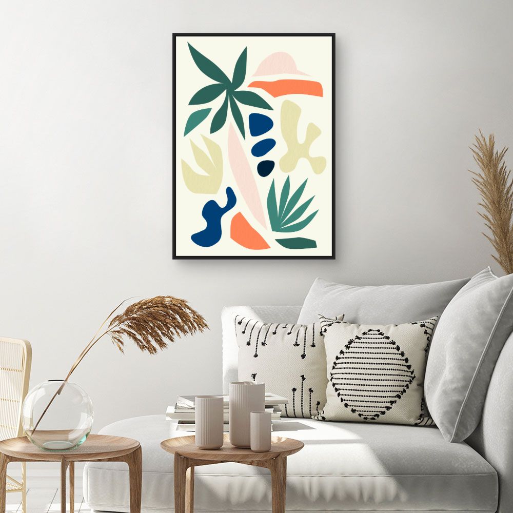 Tableau Formes végétales vivantes