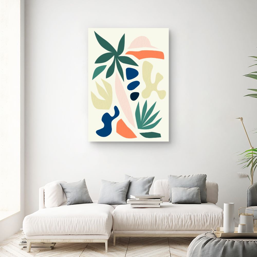 Tableau Formes végétales vivantes
