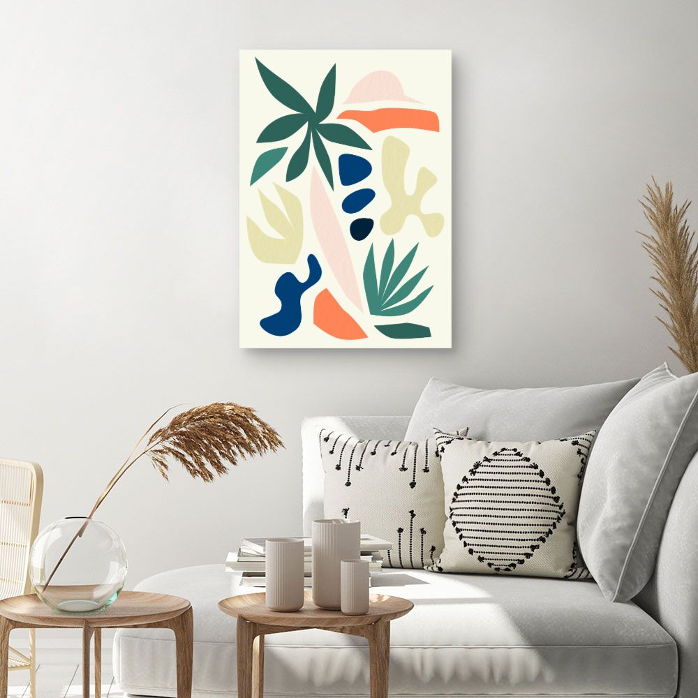 Tableau Formes végétales vivantes