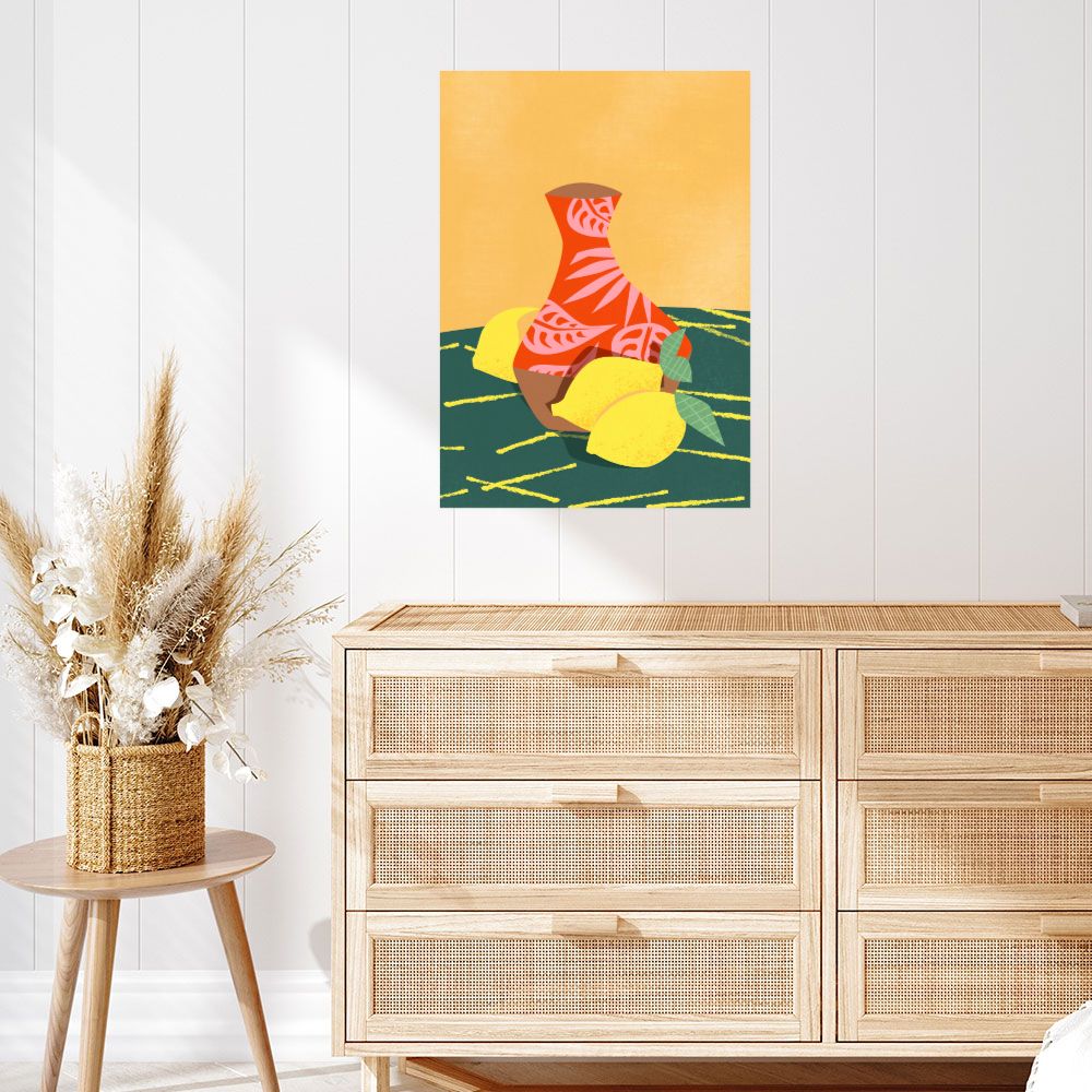 Affiche Élégance exotique