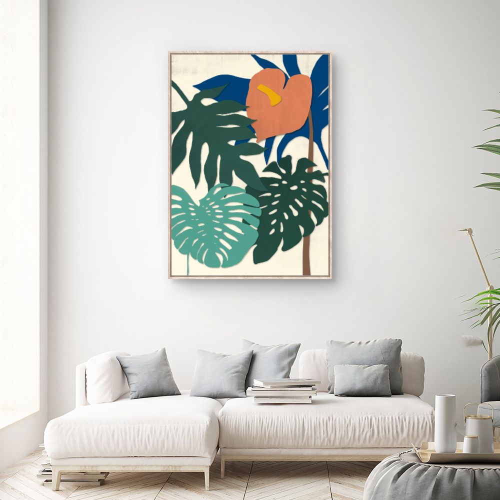 Tableau Feuillage tropical