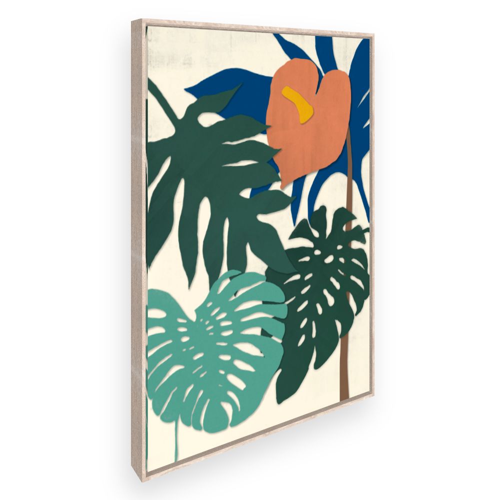 Toile Feuillage tropical