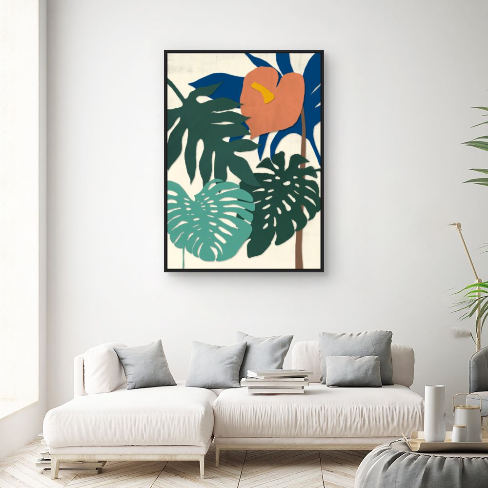 Tableau Feuillage tropical