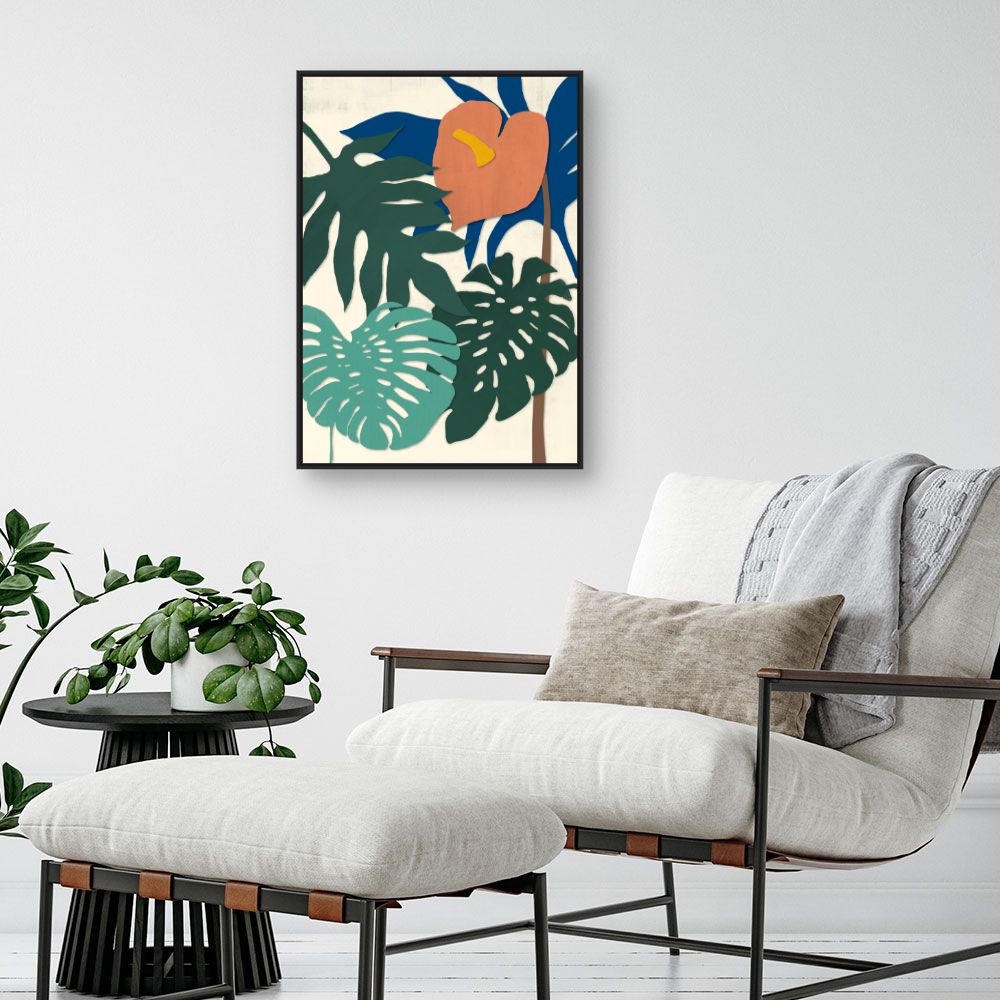 Tableau Feuillage tropical