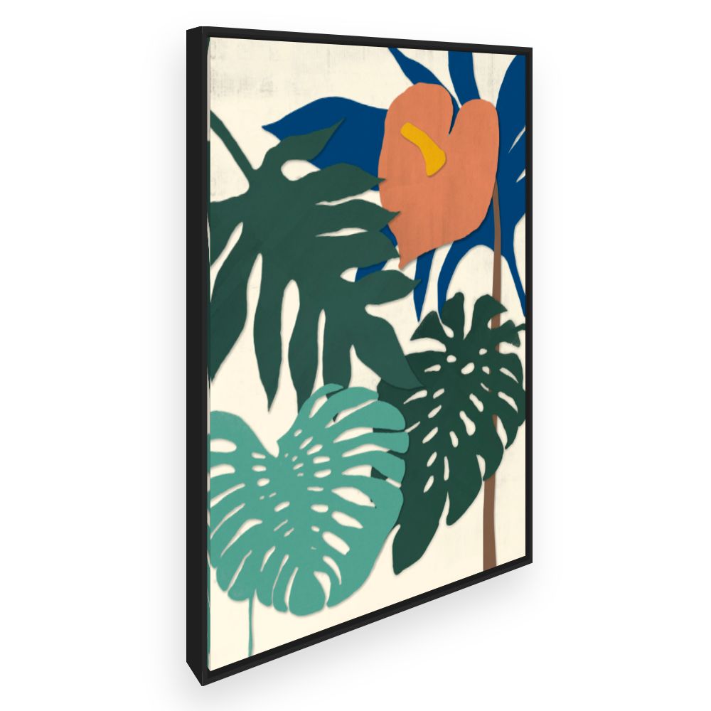 Toile Feuillage tropical