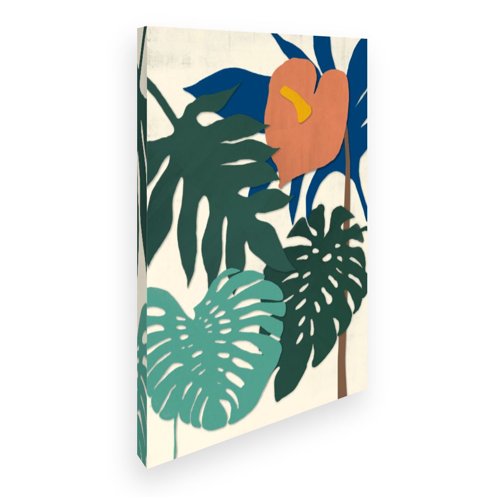 Toile Feuillage tropical