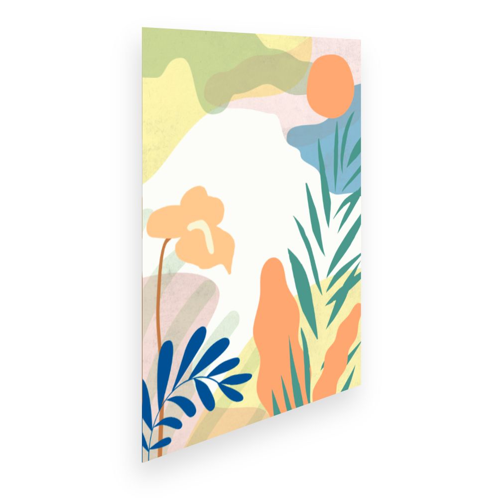 Affiche Jardin abstrait