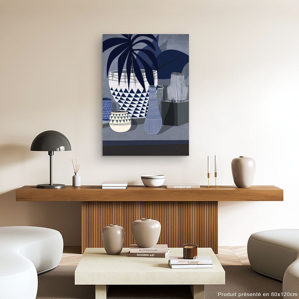 Tableau Vases géométriques élégants