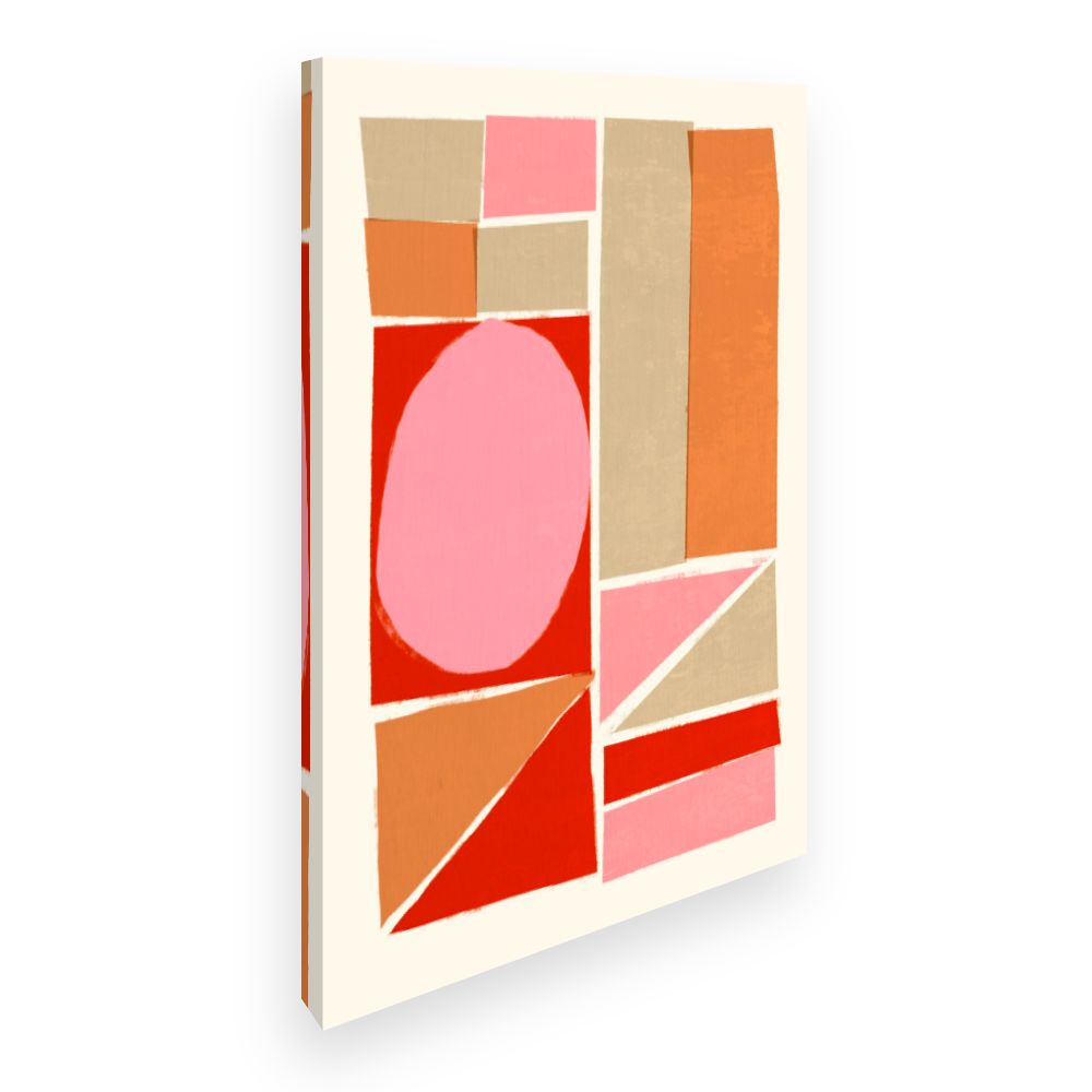 Toile Élégance géométrique