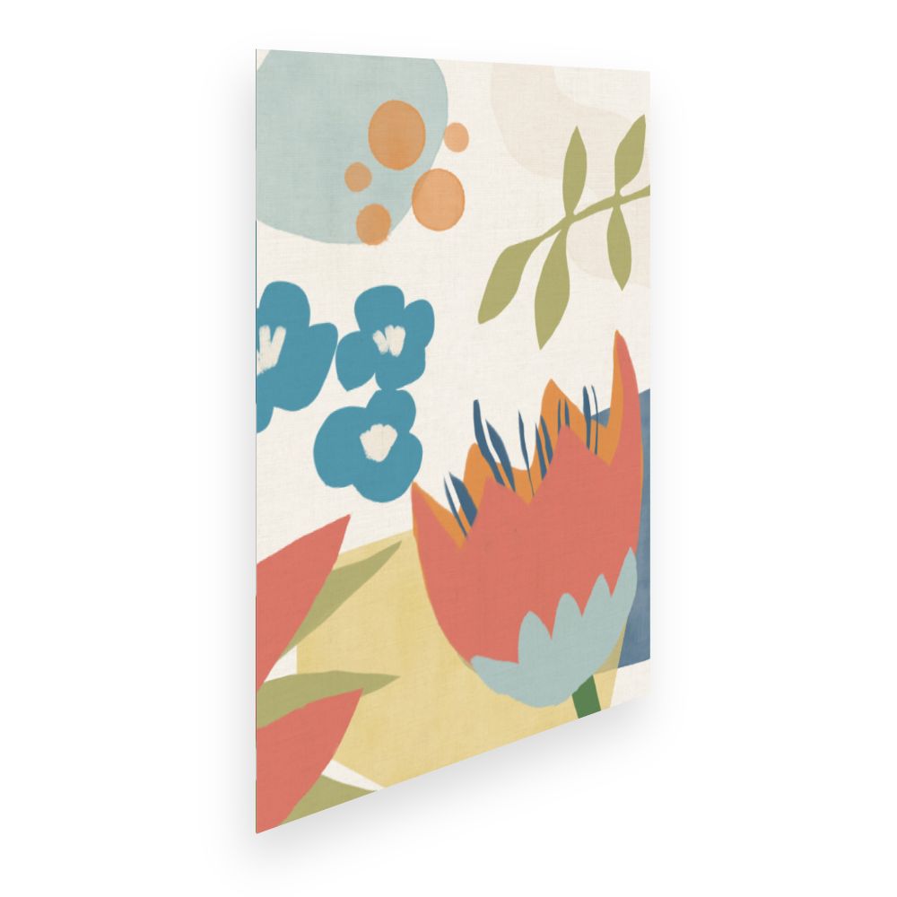 Affiche Fleurs abstraites