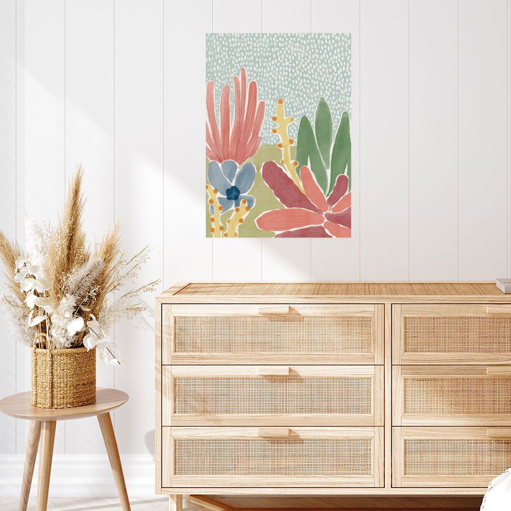 Affiche Fleurs artistiques