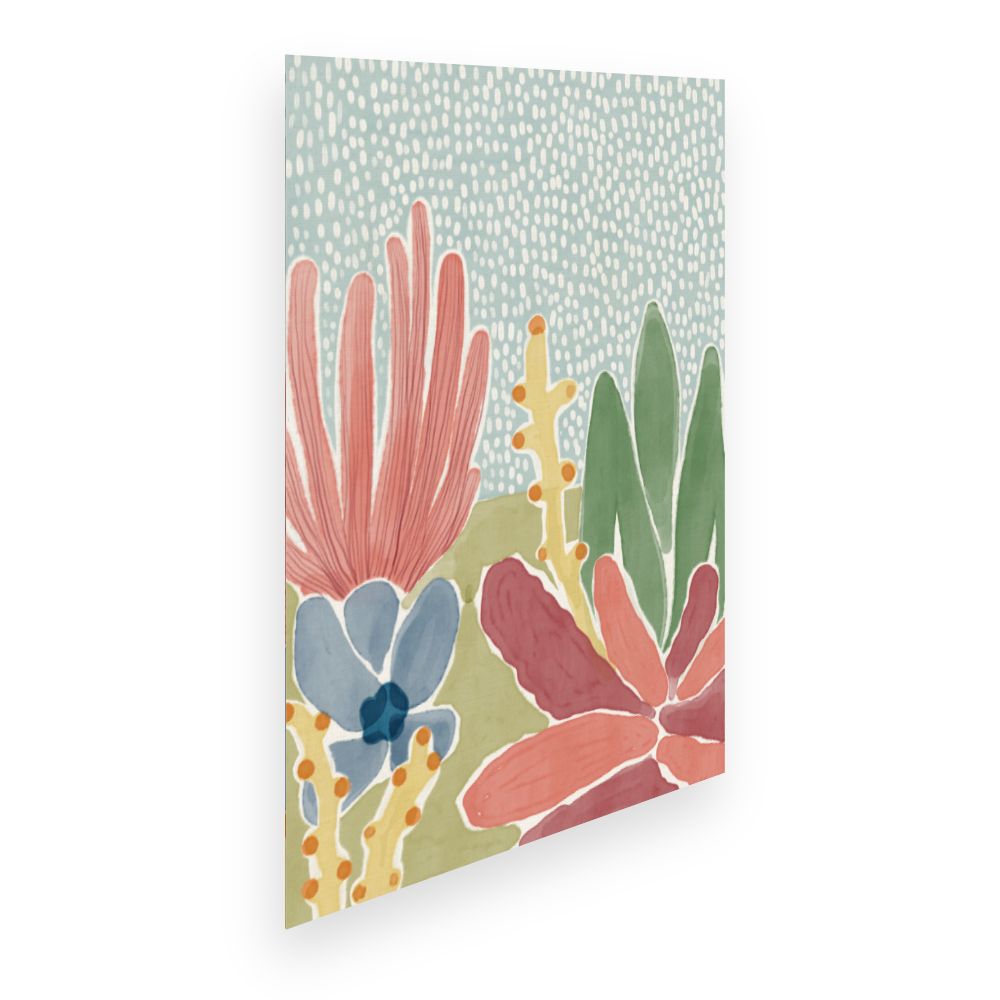 Affiche Fleurs artistiques
