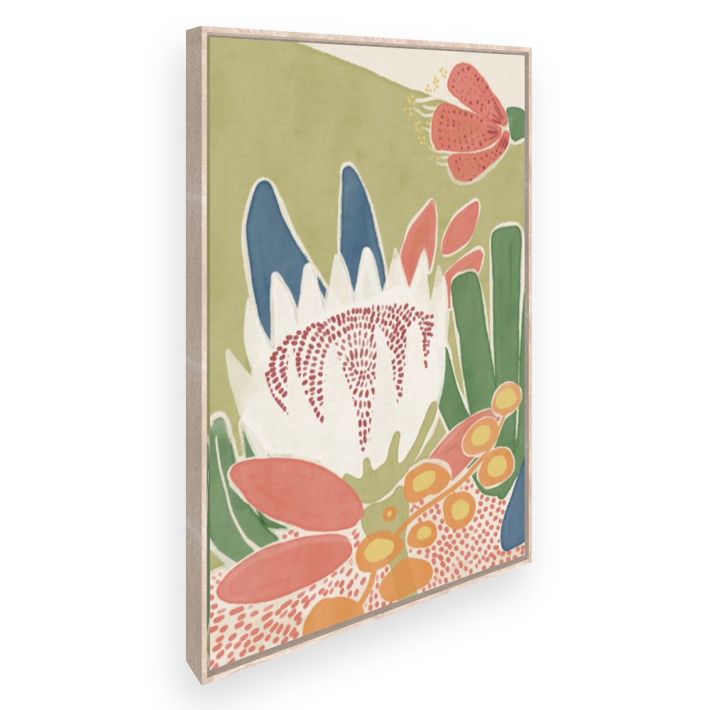 Toile Fleurs exotiques