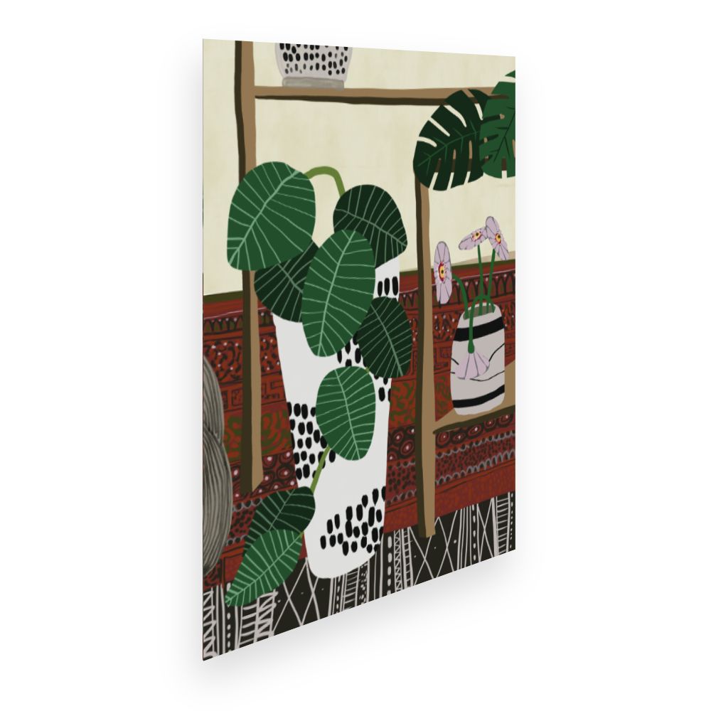 Affiche Plantes exotiques élégantes