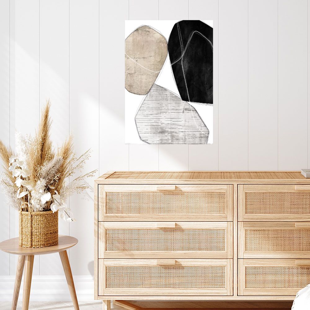 Affiche Formes abstraites élégantes