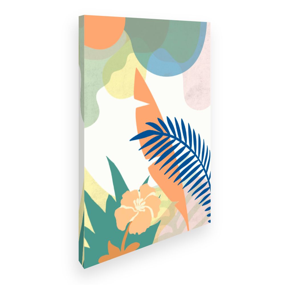 Toile Éclat tropical