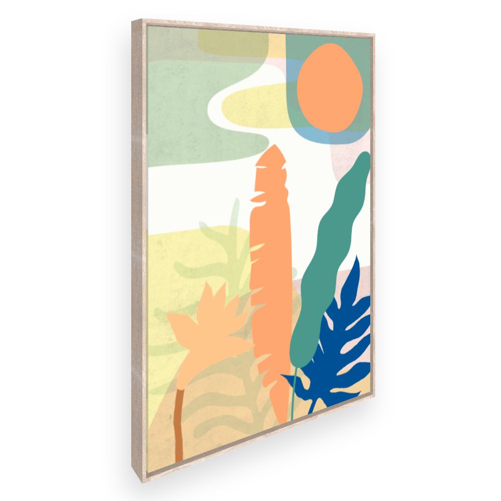 Toile Formes naturelles modernes