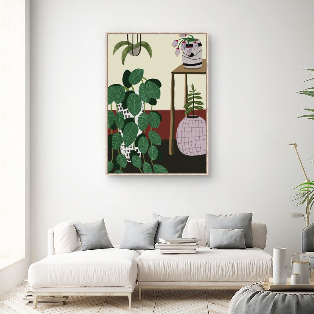 Tableau Plantes luxuriantes