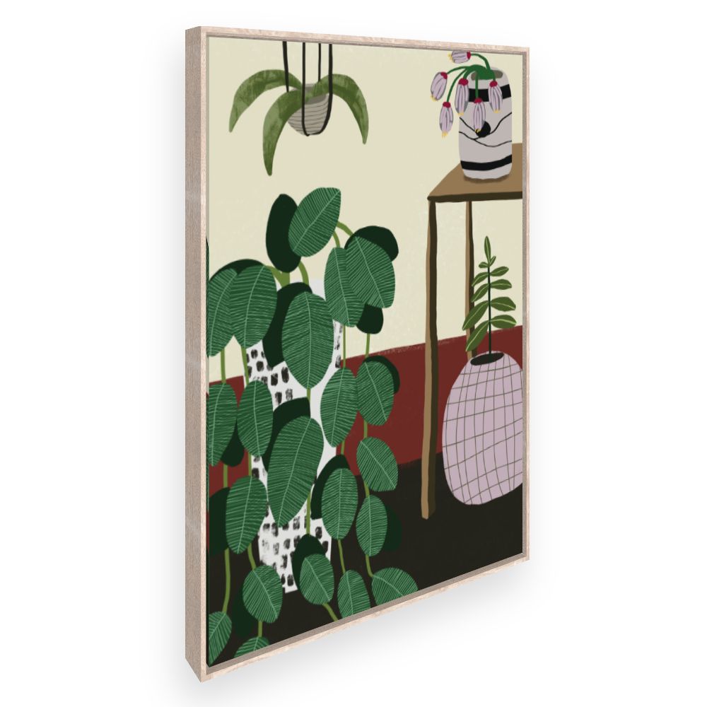 Toile Plantes luxuriantes