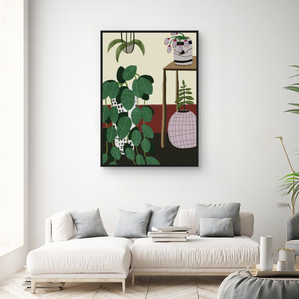 Tableau Plantes luxuriantes
