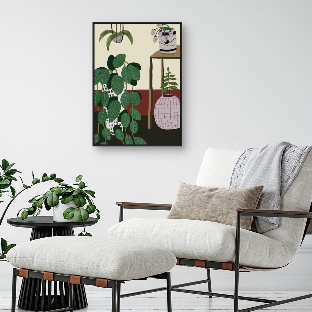 Tableau Plantes luxuriantes